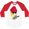 through being cool graphic 3/4 Sleeve Shirt