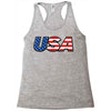 usa 3 Racerback Tank