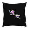 pb and jellyfish Throw Pillow