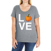 love pumpkin Ladies Curvy T-Shirt