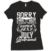 This Guy Is Taken By A Super Sexy July Girlfriend Ladies Fitted T-Shirt