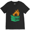 2016 dumpster fire V-Neck Tee