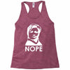nope Racerback Tank
