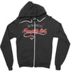 i'm on santa's naughty list Zipper Hoodie