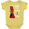 merc with a mouth Baby Bodysuit