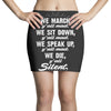 blk power Mini Skirts