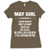 Super May Girl Ladies Fitted T-Shirt