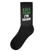 Kale Yeah I'm Vegan! Socks