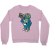 robot kicks Crewneck Sweatshirt