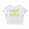 wood you believe Crop Top