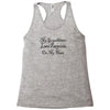 grandkitties pawprints Racerback Tank