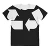 recycle symbol All Over Women's T-shirt