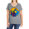 drinking problems Ladies Curvy T-Shirt