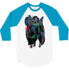 polygonal owl 3/4 Sleeve Shirt