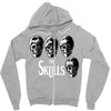 the skulls Zipper Hoodie