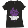 doves in mourning Ladies Fitted T-Shirt