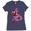 mordecai from regular show, walking dead Ladies Fitted T-Shirt