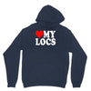 love my locs Unisex Hoodie