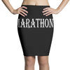 i do marathons Pencil Skirts