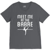 meet me at the barre ballet shoes funny V-Neck Tee