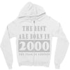 legends are born in 2000 hoodie 6 Zipper Hoodie