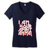 i am your spirit animal girls Women's V-Neck T-Shirt