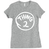 thing 2 Ladies Fitted T-Shirt