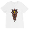 vaatu pattern V-Neck Tee