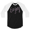 cute enjoy 3/4 Sleeve Shirt