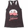 bitches with hitches Racerback Tank