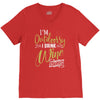 wine outside V-Neck Tee