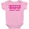 hacking error Baby Onesie