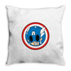 angry captain Throw Pillow