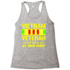 vietnam veteran Racerback Tank