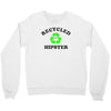 recycled hipster Crewneck Sweatshirt