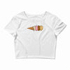 quadruple dip towe Crop Top