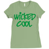 boston southie wicked cool Ladies Fitted T-Shirt