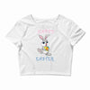 Bunny Happy Easter Crop Top