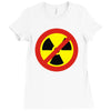 no nukes Ladies Fitted T-Shirt