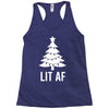 lit af Racerback Tank