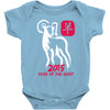 2015 year of the goat mandarin chinese Baby Bodysuit