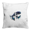 alien terror from deep space Throw Pillow