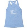pixels are for squares Racerback Tank