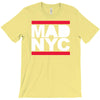 mad nyc new york city run fashion baseball jersey T-Shirt