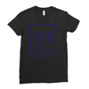 wtf outraged disbelief Ladies Fitted T-Shirt