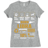 Born Leo Multitasking Problem Solving Tees Ladies Fitted T-Shirt