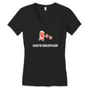 drop it like it's hot Women's V-Neck T-Shirt