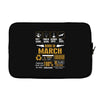 born march multitasking problem solving Laptop sleeve