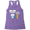 usb i am your father! funny geek computer Racerback Tank