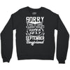 This Girl Is Taken By A Super Sexy September Boyfriend Crewneck Sweatshirt